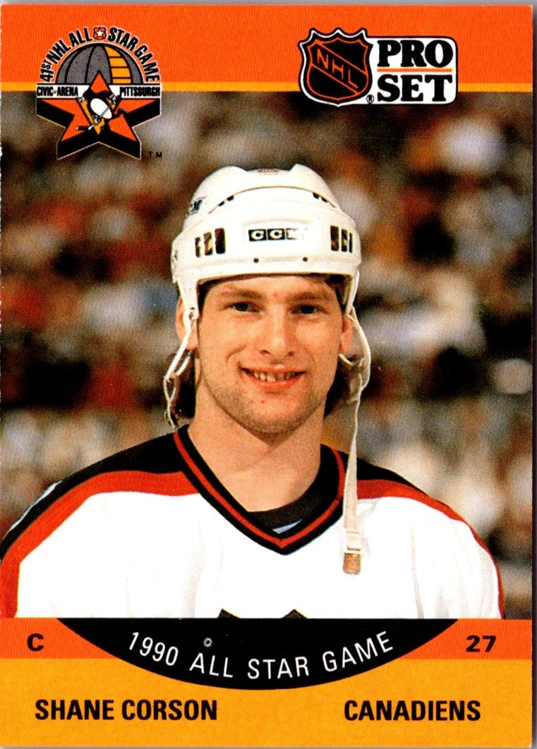 1990 Pro Set Shayne Corson