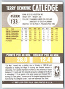 1990 Fleer Terry Catledge