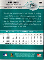 2003 Donruss Mike Lowell #281