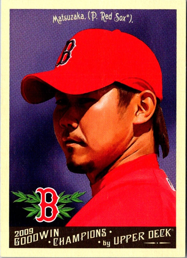 2009 Upper Deck Goodwin Champions Daisuke Matsuzaka