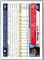 2004 Topps Luis Rivas #91