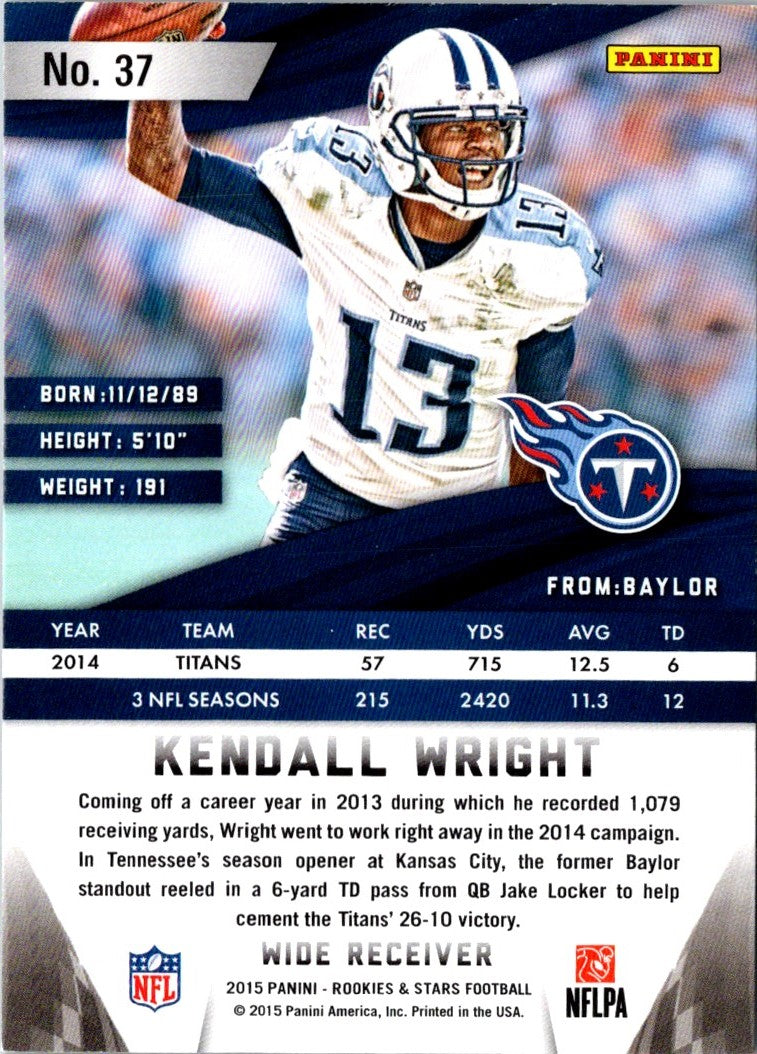 2015 Panini Rookies & Stars Kendall Wright