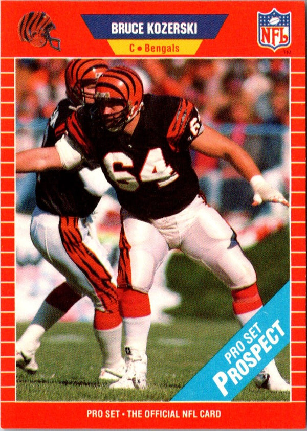 1989 Pro Set Bruce Kozerski #519 Rookie