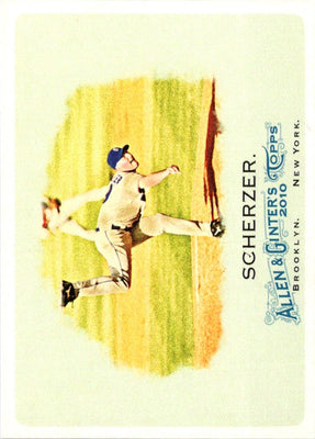 2010 Topps Allen & Ginter Max Scherzer #25