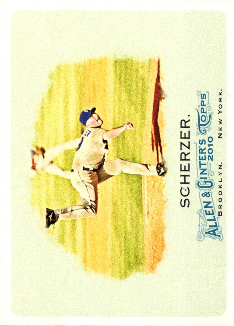 2010 Topps Allen & Ginter Max Scherzer