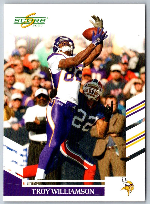 2007 Score Troy Williamson #64