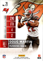2014 Panini Contenders Doug Martin #21