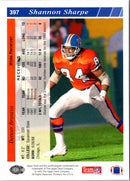1993 Upper Deck Shannon Sharpe