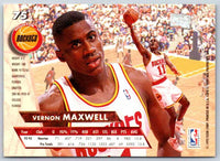 1992 Fleer Ultra Vernon Maxwell #75
