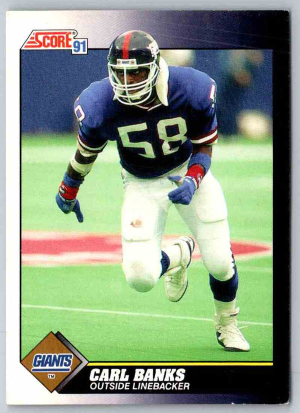 1991 Score Carl Banks #518