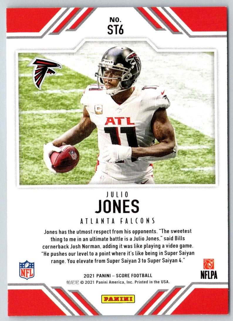 2021 Score Team Julio Jones