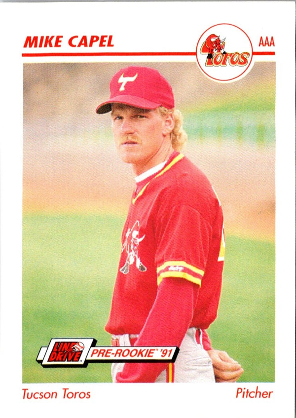 1991 Line Drive AAA Mike Capel #605