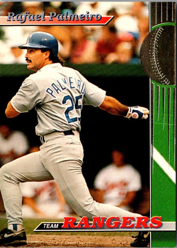 1993 Stadium Club Texas Rangers Rafael Palmeiro #26