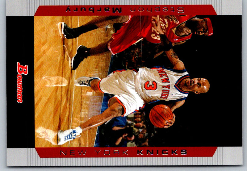 2004 Bowman Stephon Marbury #3