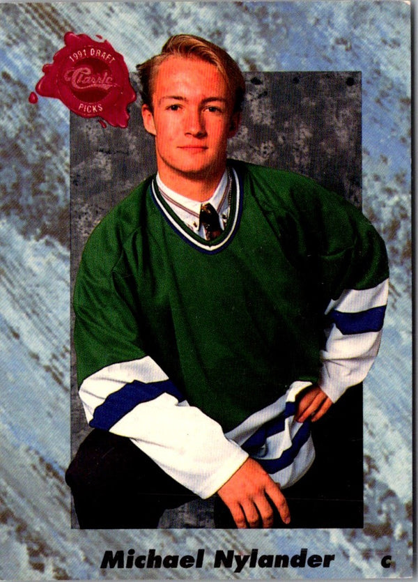 1991 Classic Draft Picks Michael Nylander #47