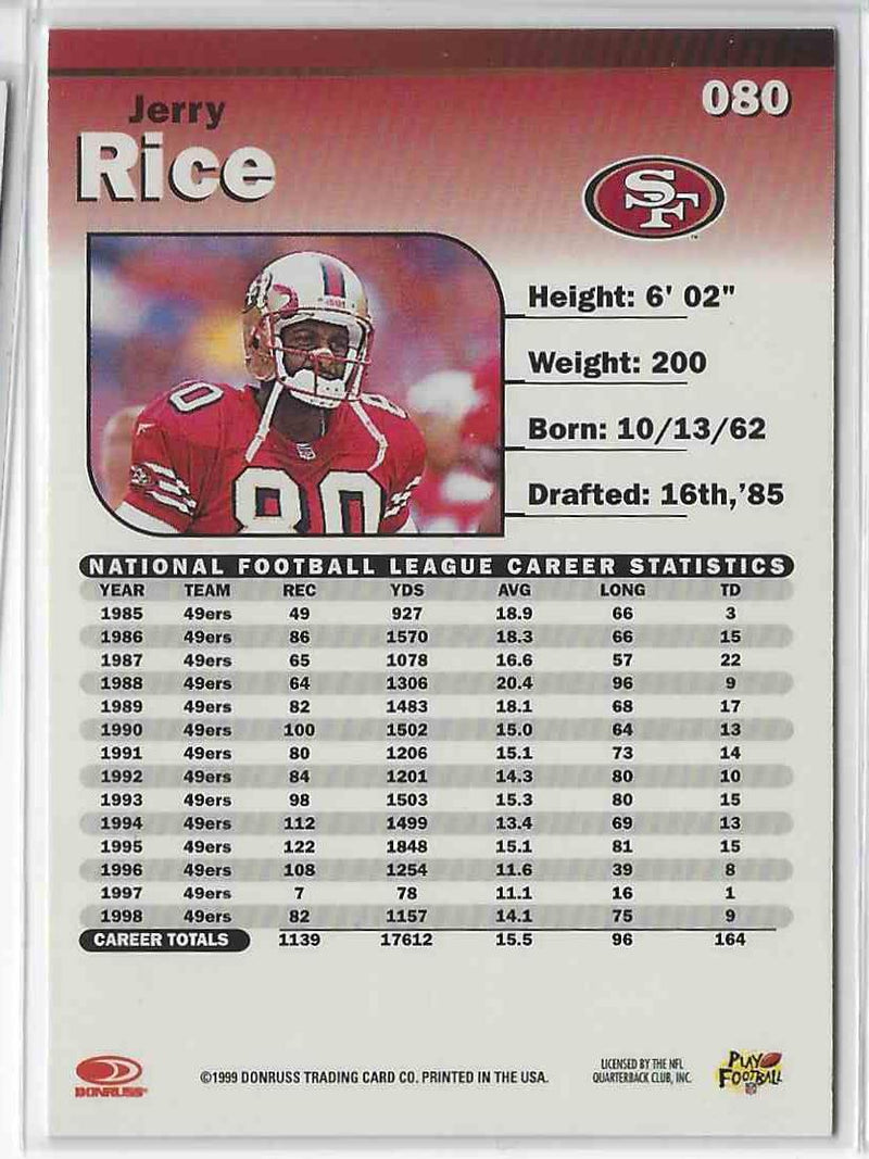 1998 Elite Jerry Rice