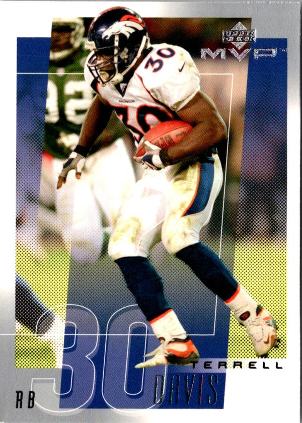 2001 Upper Deck MVP Terrell Davis #78