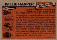 1981 Topps Willie Harper #109 Rookie EX