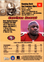 1999 Bowman's Best Garrison Hearst #86