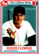 1990 Post Cereal Roger Clemens