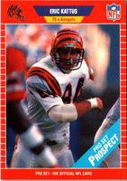1989 Pro Set Eric Kattus #518 Rookie