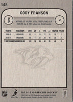 2011 O-Pee-Chee Cody Franson #148