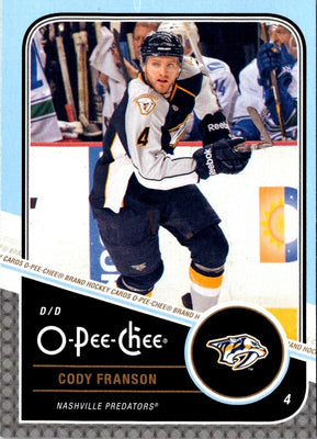 2011 O-Pee-Chee Cody Franson #148