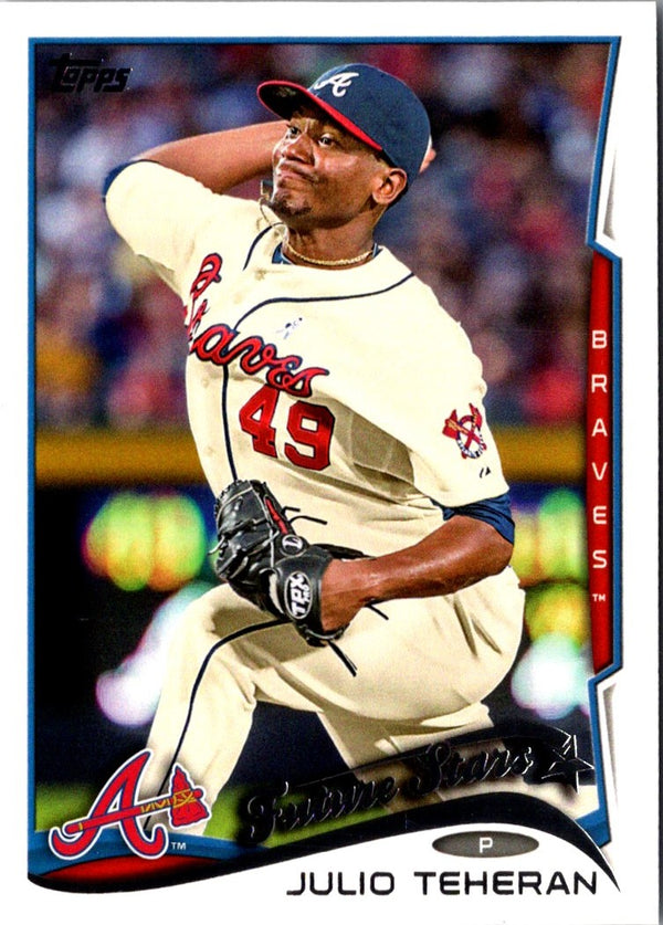 2014 Topps Julio Teheran #288