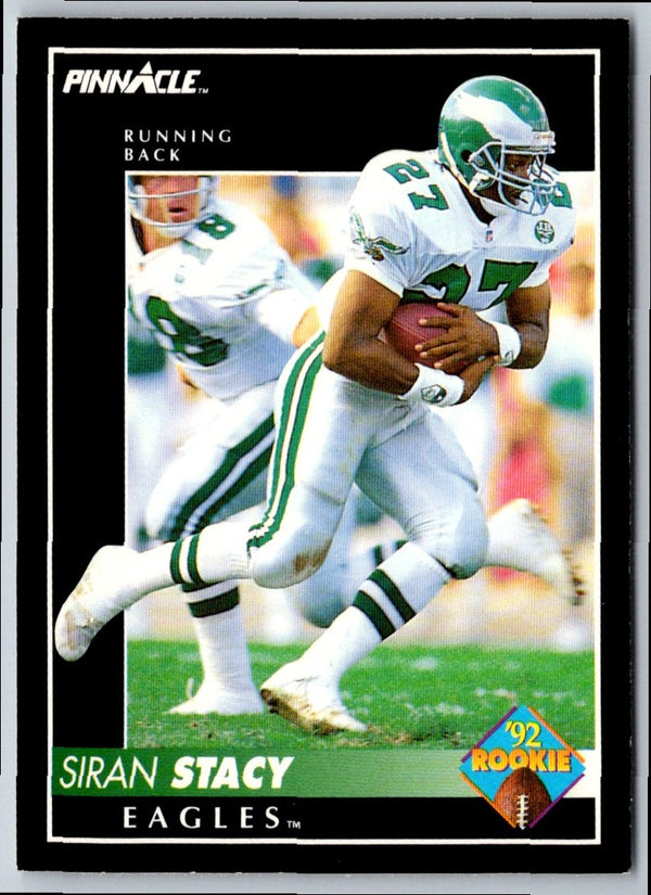 1992 Pinnacle Siran Stacy #317 Rookie