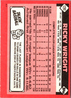 1986 Topps Traded Ricky Wright #129T