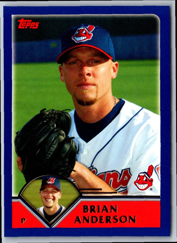 2003 Topps Brian Anderson #468