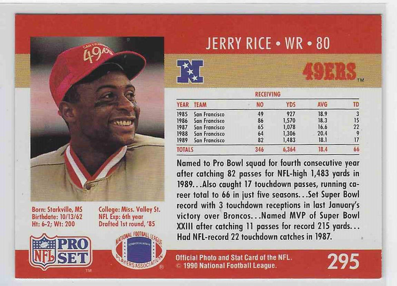 1991 Topps Jerry Rice