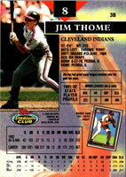 1993 Stadium Club First Day Production Jim Thome #8