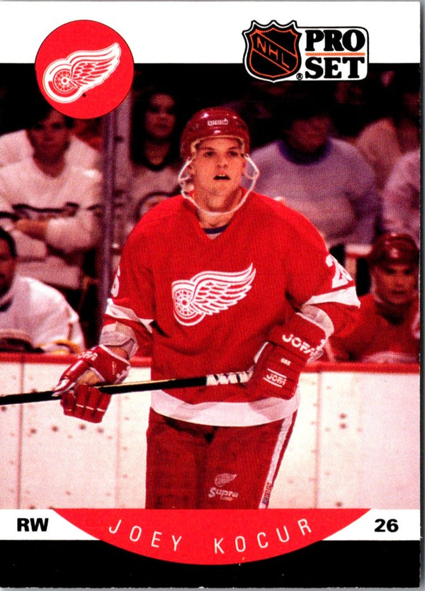 1990 Pro Set Joey Kocur #73 Rookie