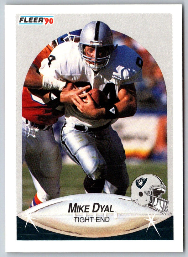 1990 Fleer Mike Dyal #252 Rookie