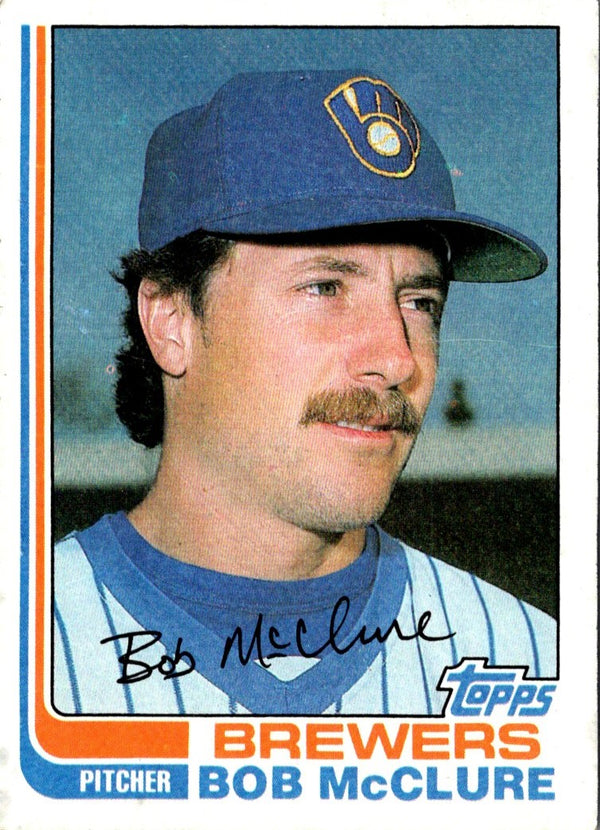 1982 Topps Bob McClure #487