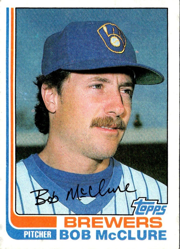 1982 Topps Bob McClure #487
