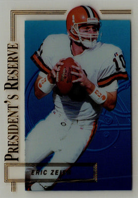 1996 Collector's Edge President's Reserve Eric Zeier #240