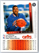 1993 Upper Deck Gerald Wilkins