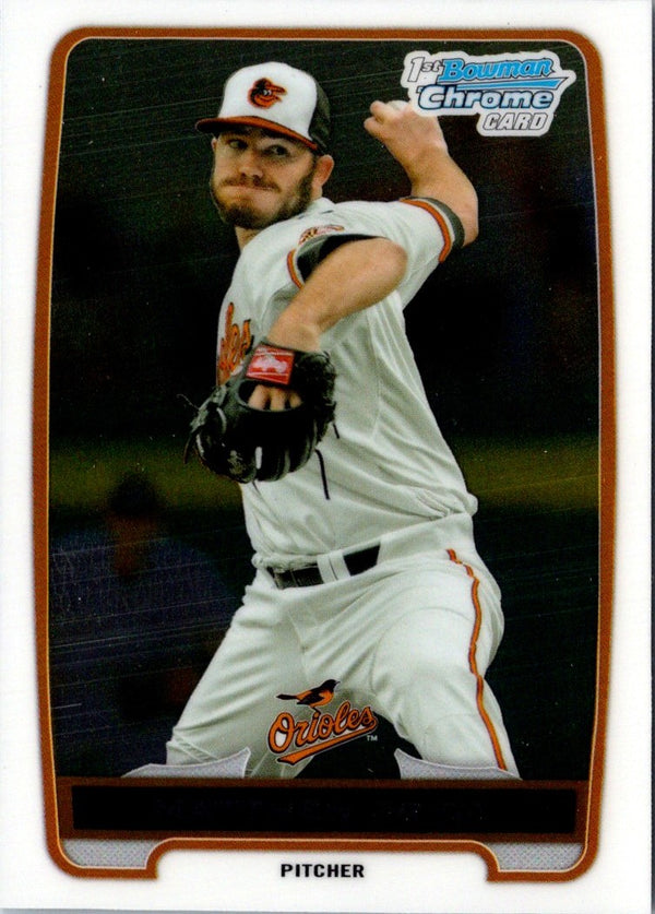 2012 Bowman Draft Picks & Prospects Chrome Matthew Price #BDPP68