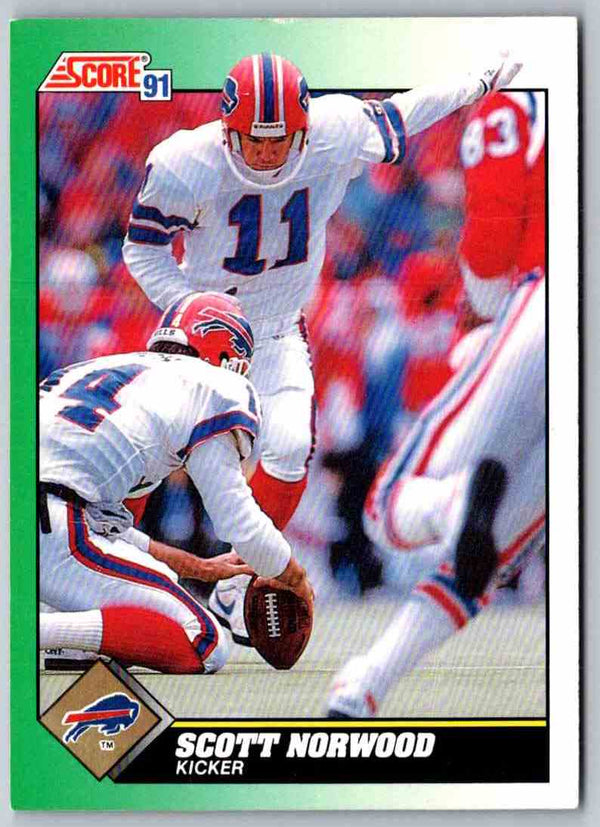 1991 Score Scott Norwood #251