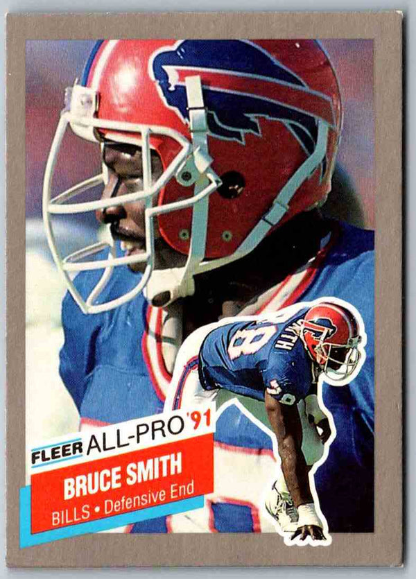 1991 Fleer Ultra Bruce Smith #5 OF 26