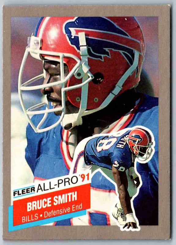 1991 Fleer Ultra Bruce Smith #5 OF 26