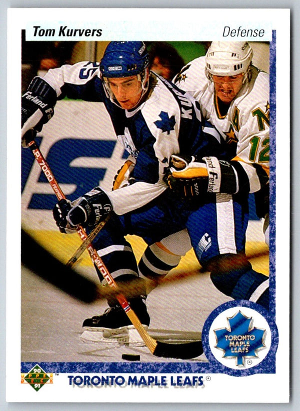 1990 Upper Deck Tom Kurvers #160