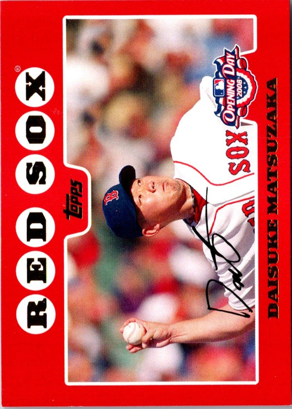 2008 Topps Opening Day Daisuke Matsuzaka #12