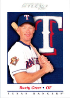 2001 Donruss Classics Rusty Greer #89