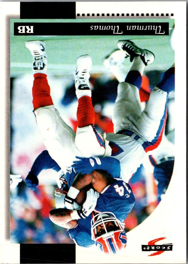 1996 Score Thurman Thomas #210