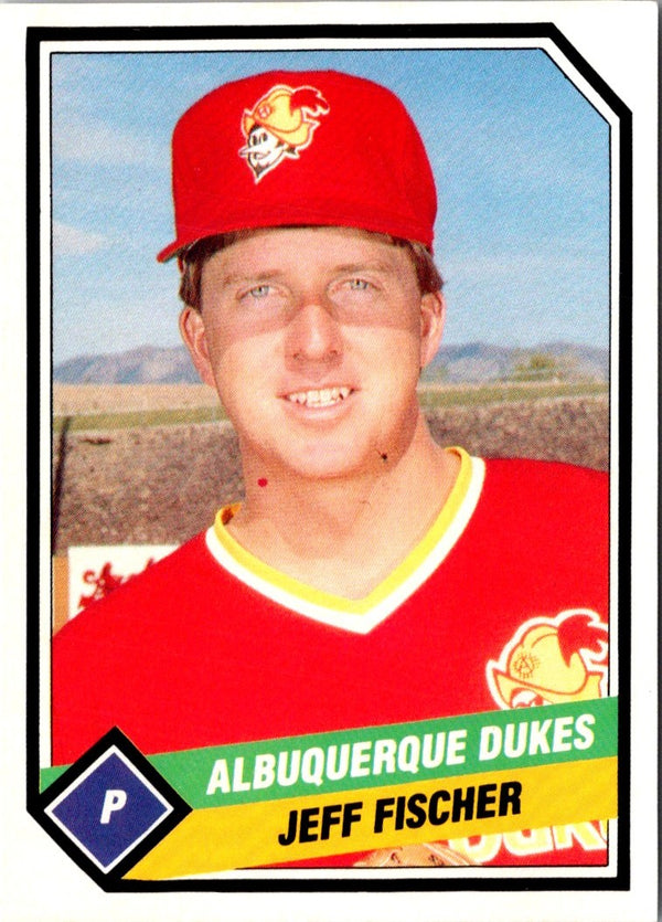 1989 TCMA Albuquerque Dukes Jeff Fischer #3
