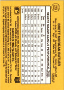 1987 Donruss Brett Butler