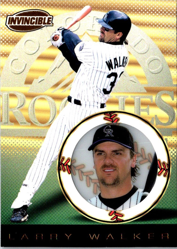 1999 Pacific Invincible Larry Walker